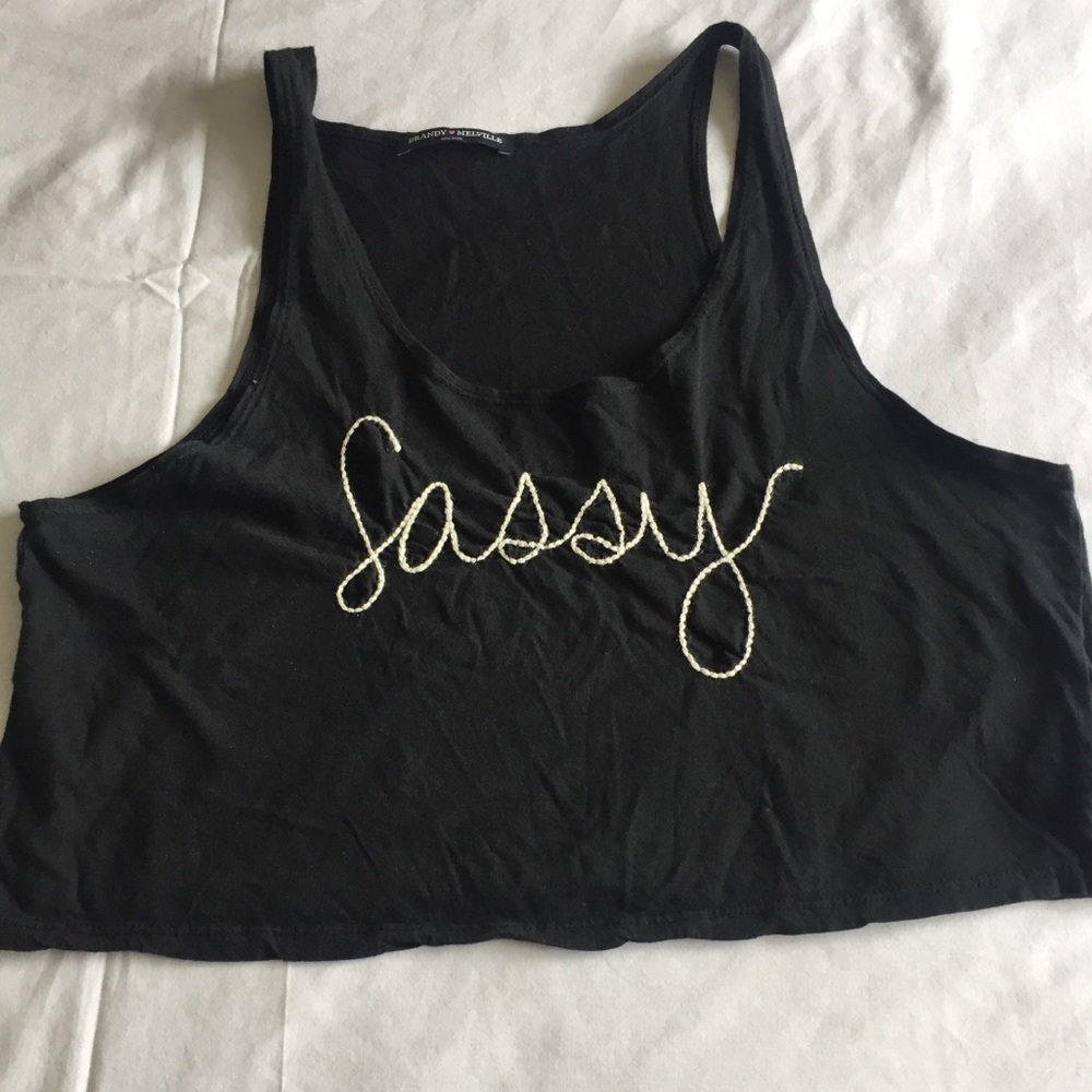 Brandy Melville crop top